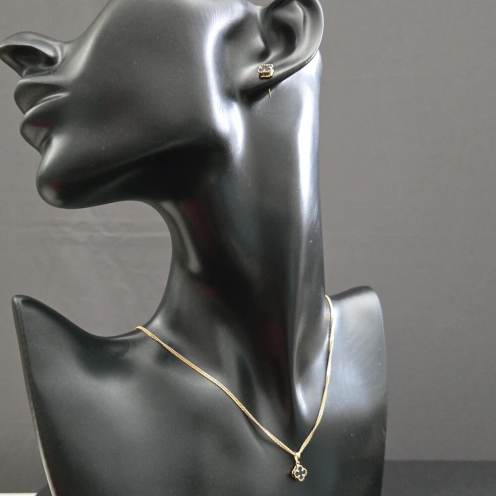 Set - cute earring and pendant